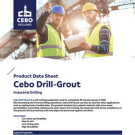 Cebo Drill-Grout